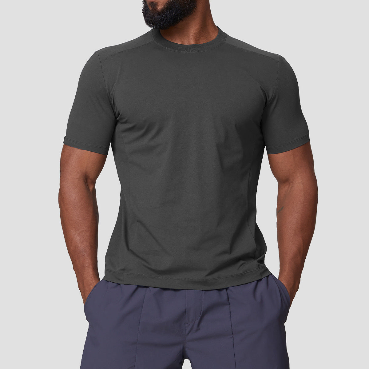 Men Sun-proof 7A Antibacterial Cool Quick-drying Top