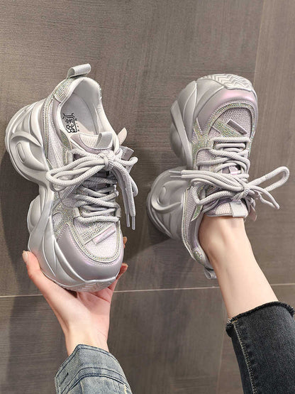 Thick Bottom Korean Casual Ins Style Dad Shoes