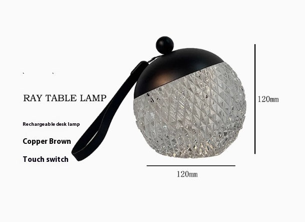 Portable Small Night Lamp Modern Minimalist Atmosphere Dimmable