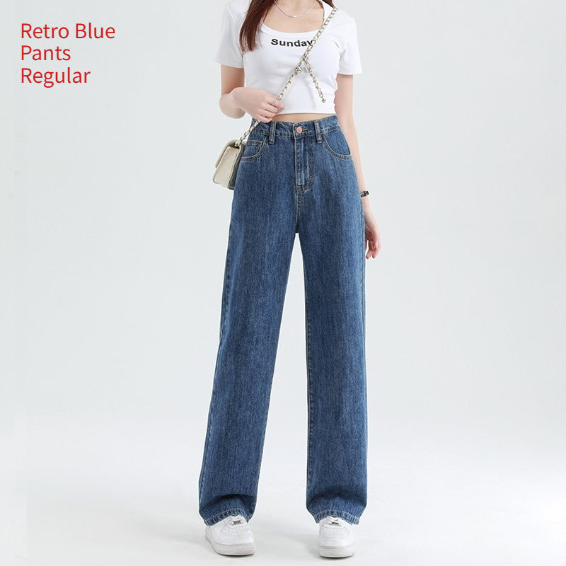 Summer Thin High Waisted Plus Size Wide Leg Pants