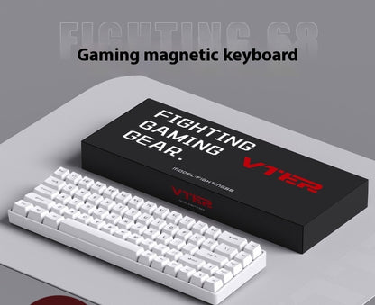 68 Magnetic Axis E-sports Keyboard Low Latency Full Key Hot Plug Mechanical Keyboard