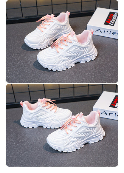 Girls' Sports Mesh Breathable Casual Shoes