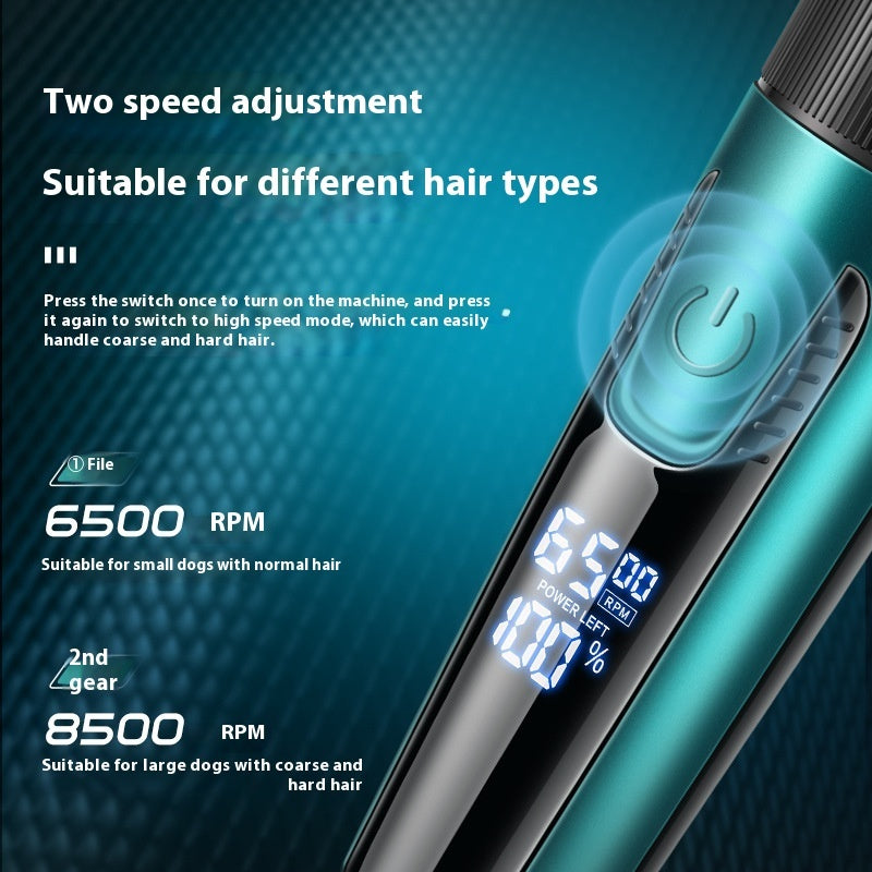 High Power Trimmer Animal Hair Care Hair Repair Waterproof Pet Shaver