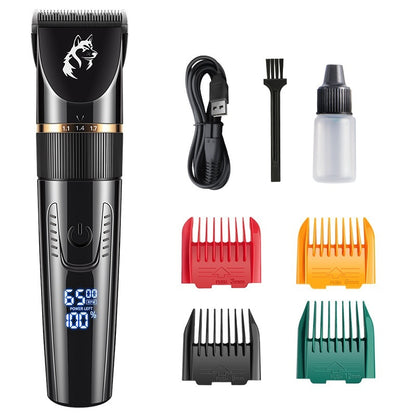 High Power Trimmer Animal Hair Care Hair Repair Waterproof Pet Shaver