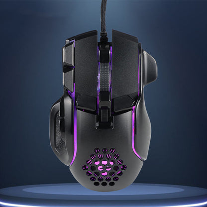 M11pro Mechanical Mouse Wired 11-key Macro Programming