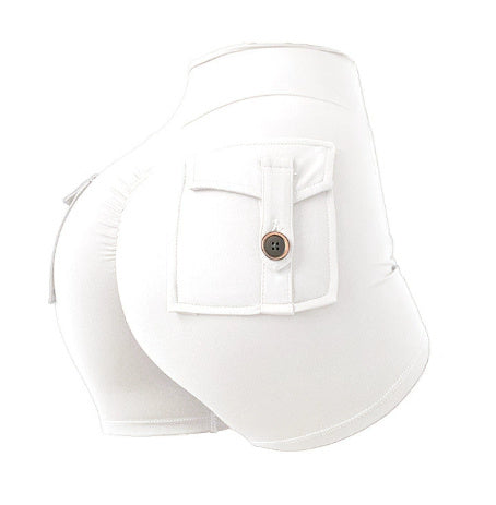 Workwear Peach Butt Lifting Fitness Shorts