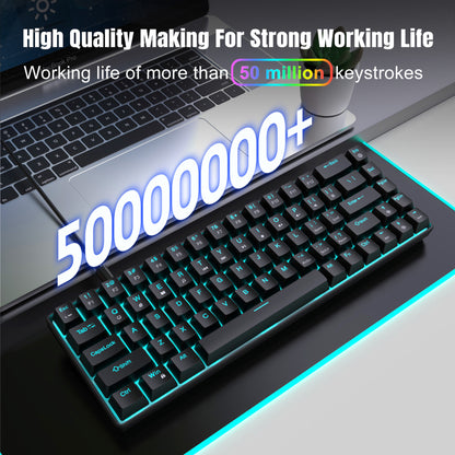 Mechanical Gaming Keyboard Double Injection Key Cap