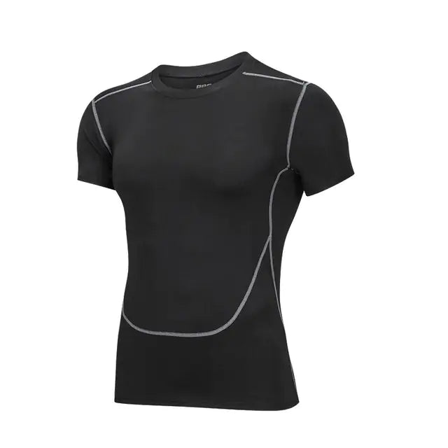 2021 Men's Fitted Sports T-Shirt for Gym and Running