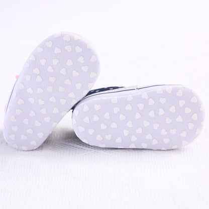 Baby Girls' High-top Soft-soled Toddler Shoes