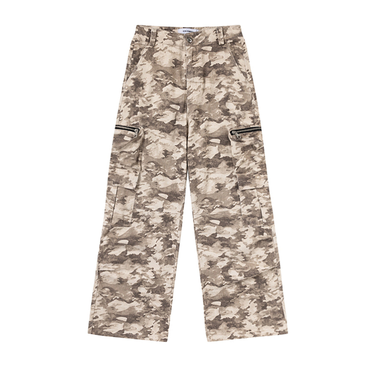 Spring New Retro Desert Camouflage Cargo Pants