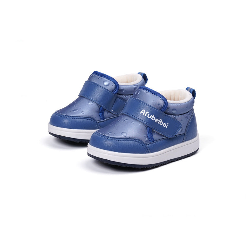 Children's Warm Cotton Shoes In Winter