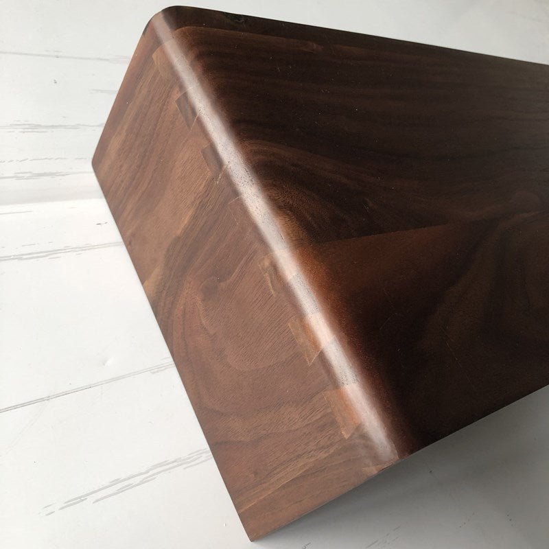 Black Walnut Computer Monitor Raised Stand
