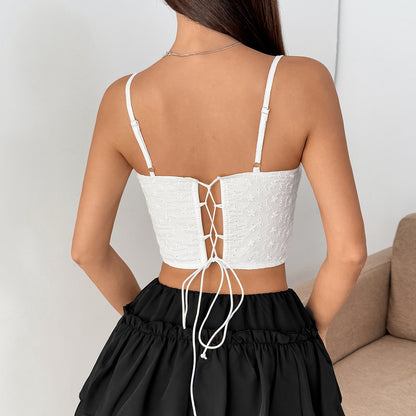 Street Hot Girl Sexy Low-cut Sling