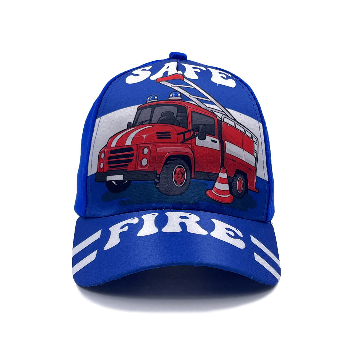 Cartoon Children's Baseball Cap For Engineering Vehicle Excavator