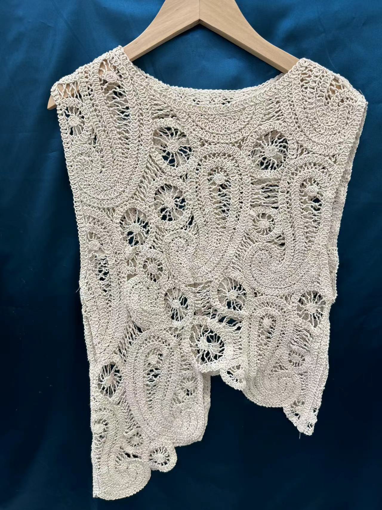 Women's Weaving Hollow Vest Top