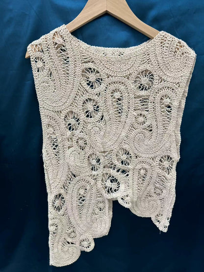 Women's Weaving Hollow Vest Top