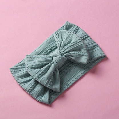 Children's Headwear Baby's Knotted Wide-brimmed Headband