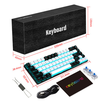 Mechanical Gaming Keyboard Double Injection Key Cap