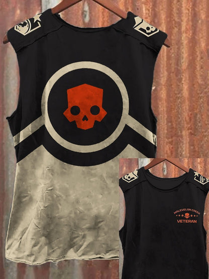 3d Digital Printing Pullover Men's Vest Casual