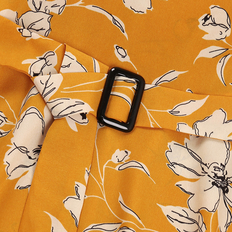 Medium And Large Children's Skirt Vintage Long Sleeve