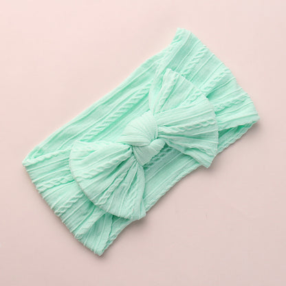 Children's Headwear Baby's Knotted Wide-brimmed Headband