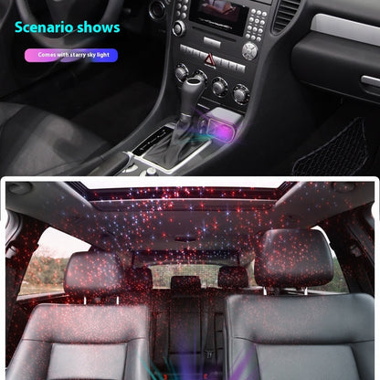 Car Mobile Phone Charger Four-in-one Multi-function Double Telescopic Strip Line