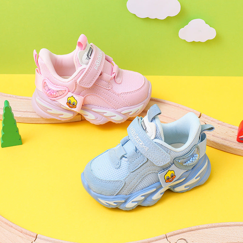 Breathable New Function Of Children's Sports And Leisure Net Shoes