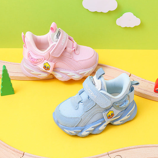 Breathable New Function Of Children's Sports And Leisure Net Shoes