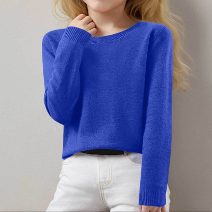 Round Neck Same Style Sweater Autumn And Winter