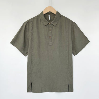 Summer Thin Lapels Top For Men