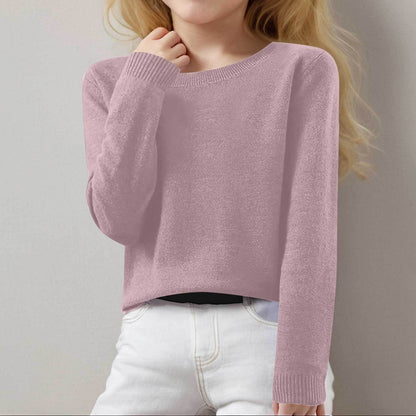 Round Neck Same Style Sweater Autumn And Winter