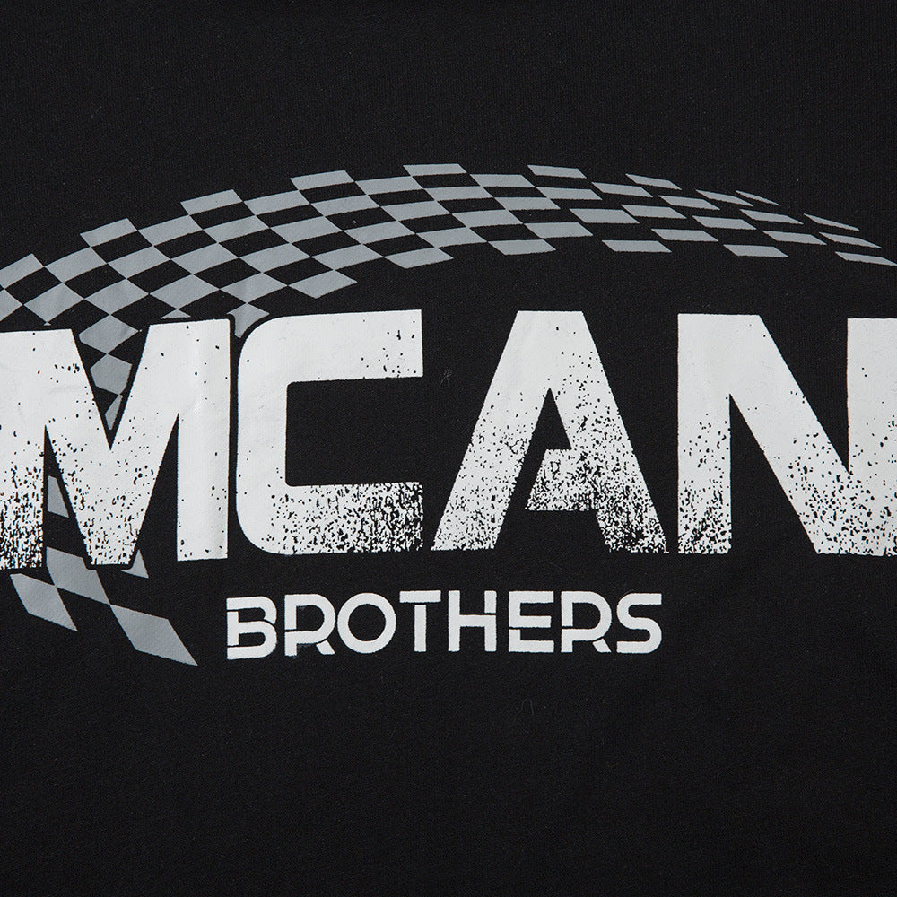 Fashion Letter Printed Men's Sweater