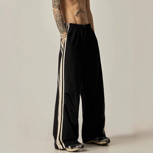 Summer New Wide Leg Climbing Pants Men