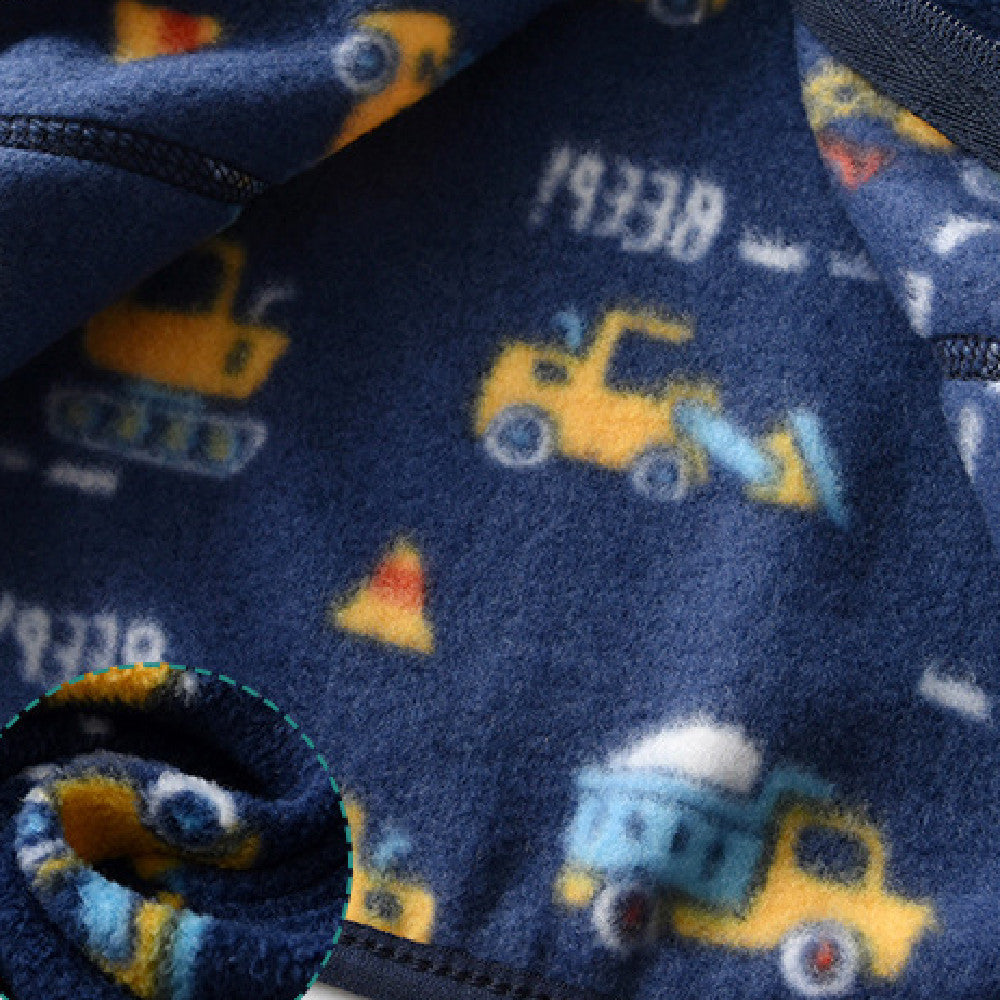 Children's Car Dinosaur Print Jacket