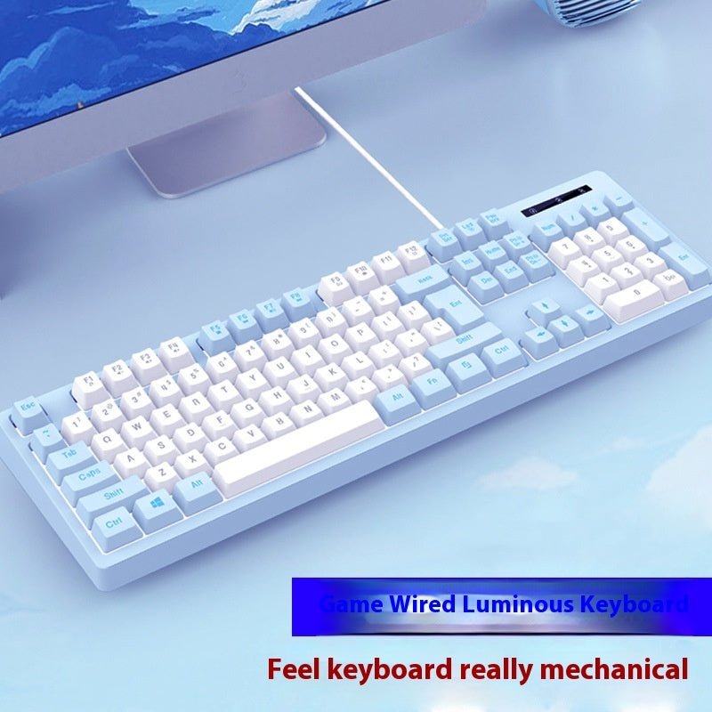 Mechanical Feeling Keyboard Mouse Suit