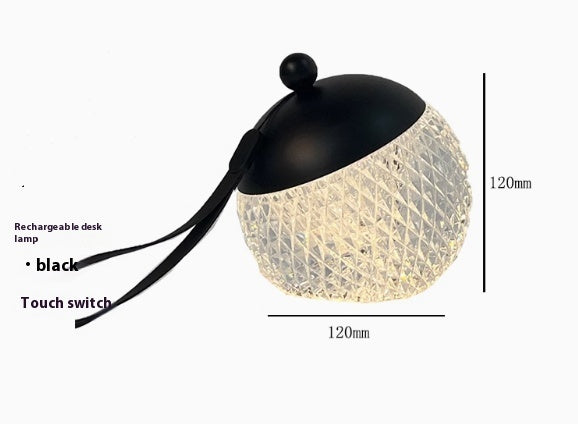 Portable Small Night Lamp Modern Minimalist Atmosphere Dimmable