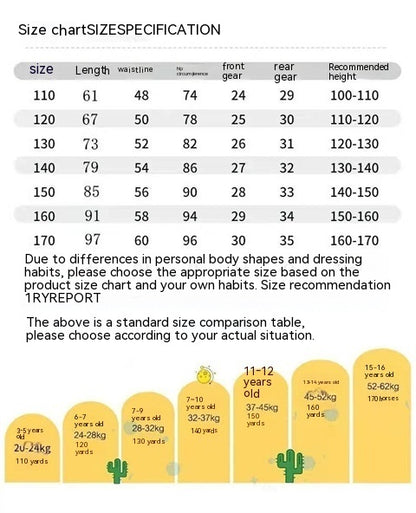 Boys' Ice Silk Summer Sports Quick-drying Pants